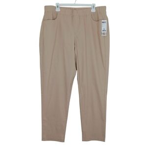 NWT 32 DEGREES Women’s Travel Stretch Pull On Pants XL Packable Resort